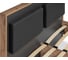 Двуспальная кровать Woodville Тхан 180х200 см, дуб крафт золотой/антрацит 533199 7