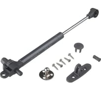 Газлифт мебельный GTV 60n, с амортизатором, цвет антрацит ( упаковка 10 шт) PD-GAM060-N60