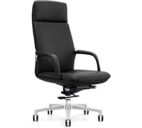 Кресло для руководителя Easy Chair 592 TPU черное, искусственная кожа, металл 1169105