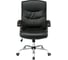 Кресло BN_Dt_EChair-550 TR Комус Мебель рец.кожа черная, хром 526698 6
