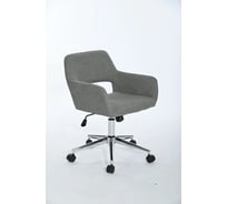 Компьютерное кресло Стул Груп ROSS CHROME ROSS, рогожка, темно-серый 50-22