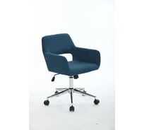 Компьютерное кресло Стул Груп ROSS CHROME ROSS, рогожка, синий 50-12