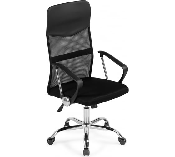 Компьютерное кресло Woodville Arano 1 black/chrome 15815