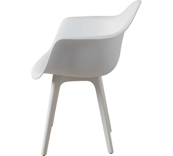 Стул-кресло из пластика DERSTUHL Plast White Eames, белый DSL045.101