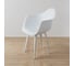Стул-кресло из пластика DERSTUHL Plast White Eames, белый DSL045.101 7