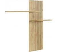 Полка Woodville Моди дуб крафт золотой 570028