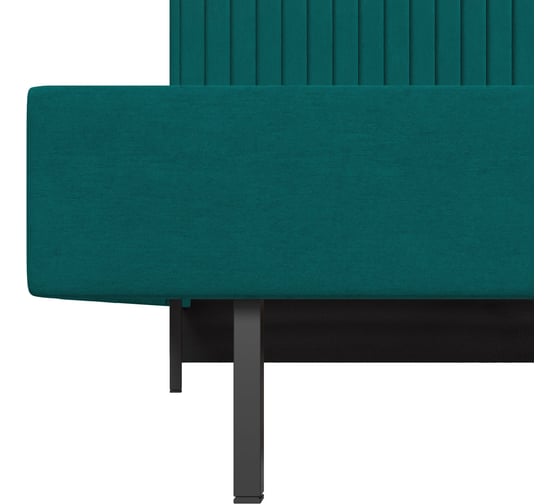 Кровать Divan24 Сонна 140х200 см, изумрудный велюр (Велутто 20) 77400455