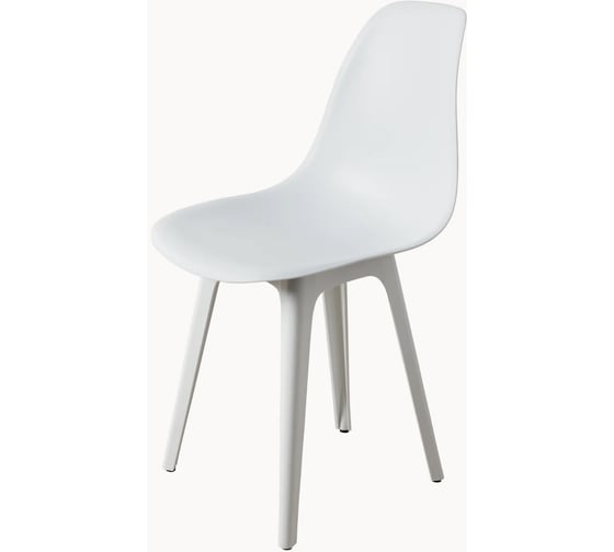 Стул DERSTUHL Plast White Eames, белый, комплект 2 шт DSL044.101.2