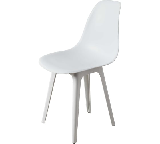 Стул DERSTUHL Plast White Eames, белый, комплект 2 шт DSL044.101.2