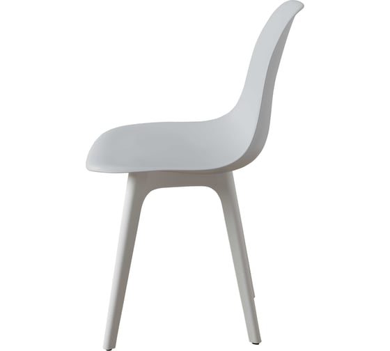 Комплект стульев пластиковых DERSTUHL 4 шт Plast White Eames, белый, DSL044.101.4