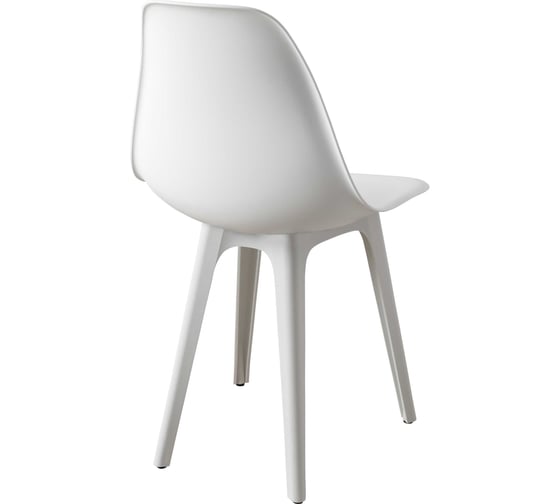 Комплект стульев пластиковых DERSTUHL 4 шт Plast White Eames, белый, DSL044.101.4