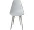 Комплект стульев пластиковых DERSTUHL 4 шт Plast White Eames, белый, DSL044.101.4 4