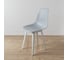 Стул пластиковый DERSTUHL Plast White Eames, светло-серый DSL044.102 7