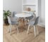 Комплект стульев пластиковых DERSTUHL 2 шт Plast White Eames, светло-серый, DSL044.102.2 2