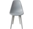 Комплект стульев пластиковых DERSTUHL 2 шт Plast White Eames, светло-серый, DSL044.102.2 4