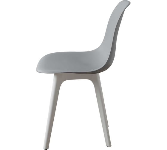 Комплект стульев пластиковых DERSTUHL 4 шт Plast White Eames, светло-серый, DSL044.102.4