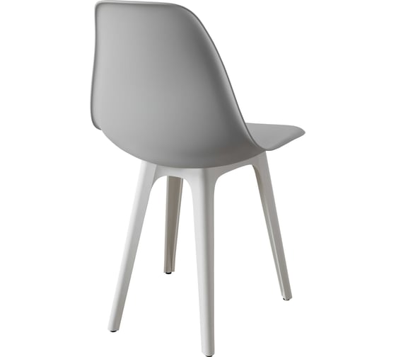 Комплект стульев пластиковых DERSTUHL 4 шт Plast White Eames, светло-серый, DSL044.102.4