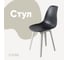 Стул пластиковый DERSTUHL Plast White Eames, темно-серый DSL044.103 1
