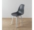 Комплект стульев пластиковых DERSTUHL 4 шт Plast White Eames, темно-серый, DSL044.103.4 7