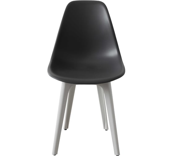 Комплект стульев пластиковых DERSTUHL 2 шт Plast White Eames, темно-серый, DSL044.103.2