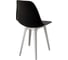 Комплект стульев пластиковых DERSTUHL 2 шт Plast White Eames, черный, DSL044.110.2 6