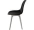 Комплект стульев пластиковых DERSTUHL 4 шт Plast White Eames, черный, DSL044.110.4 5