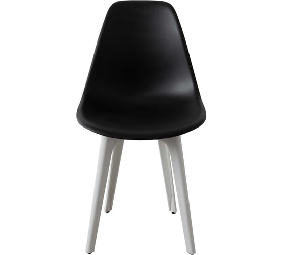 Стул пластиковый DERSTUHL Plast White Eames, черный DSL044.110