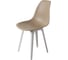 Стул пластиковый DERSTUHL Plast White Eames, темно-бежевый DSL044.113 3
