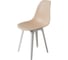 Комплект стульев пластиковых DERSTUHL 4 шт Plast White Eames, теплый бежевый, DSL044.114.4 3