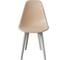 Комплект стульев пластиковых DERSTUHL 4 шт Plast White Eames, теплый бежевый, DSL044.114.4 4