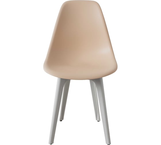 Стул пластиковый DERSTUHL Plast White Eames, теплый бежевый DSL044.114