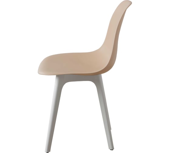 Стул пластиковый DERSTUHL Plast White Eames, теплый бежевый DSL044.114