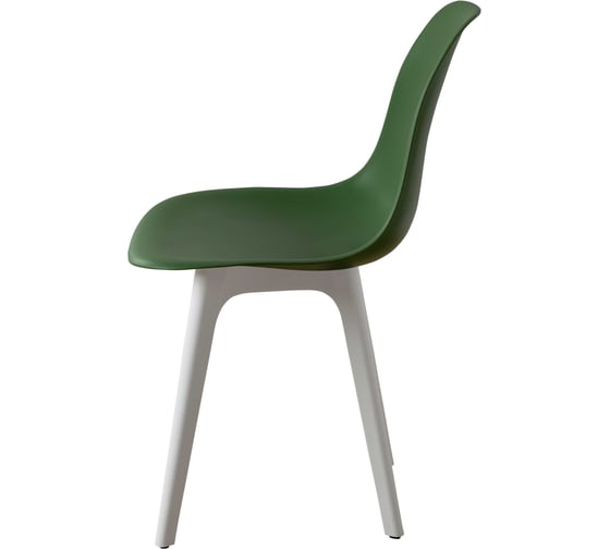 Комплект стульев пластиковых DERSTUHL 2 шт Plast White Eames, темно-зеленый, DSL044.116.2