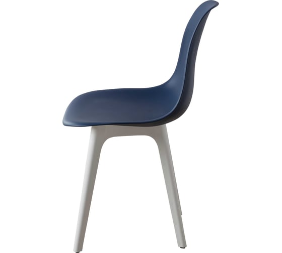 Стул пластиковый DERSTUHL Plast White Eames, темно-синий DSL044.117
