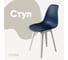 Стул пластиковый DERSTUHL Plast White Eames, темно-синий DSL044.117 1