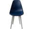 Стул пластиковый DERSTUHL Plast White Eames, темно-синий DSL044.117 4