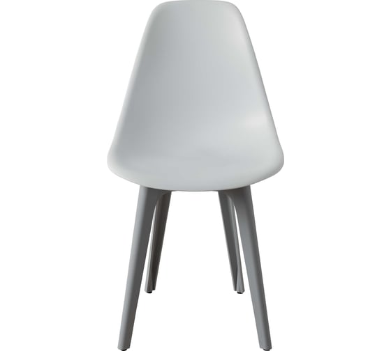 Стул пластиковый DERSTUHL Plast Grey Eames, белый DSL044.201