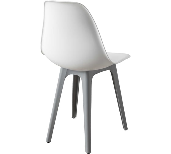Стул пластиковый DERSTUHL Plast Grey Eames, белый DSL044.201