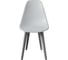 Стул пластиковый DERSTUHL Plast Grey Eames, белый DSL044.201 4