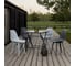 Комплект стульев пластиковых DERSTUHL 4 шт Plast Grey Eames, светло-серый, DSL044.202.4 5