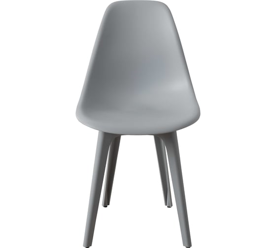 Стул пластиковый DERSTUHL Plast Grey Eames, светло-серый DSL044.202