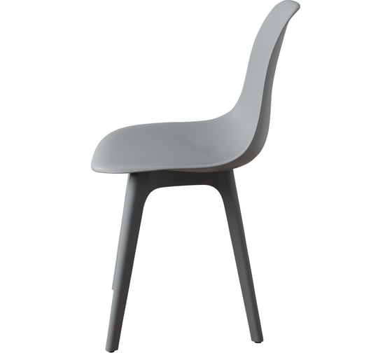 Стул пластиковый DERSTUHL Plast Grey Eames, светло-серый DSL044.202