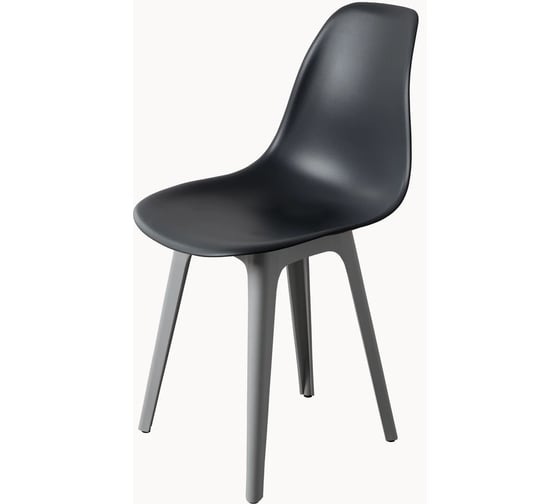 Стул DERSTUHL Plast Grey Eames, темно-серый DSL044.203