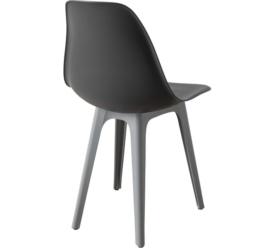 Стул пластиковый DERSTUHL Plast Grey Eames, темно-серый DSL044.203
