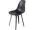 Комплект стульев пластиковых DERSTUHL 4 шт Plast Grey Eames, темно-серый, DSL044.203.4 3