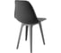 Комплект стульев пластиковых DERSTUHL 4 шт Plast Grey Eames, темно-серый, DSL044.203.4 6