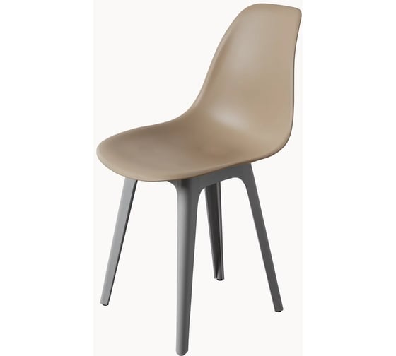 Стул DERSTUHL Plast Grey Eames, темно-бежевый DSL044.213