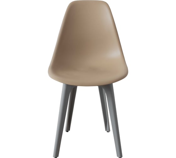 Стул пластиковый DERSTUHL Plast Grey Eames, темно-бежевый DSL044.213