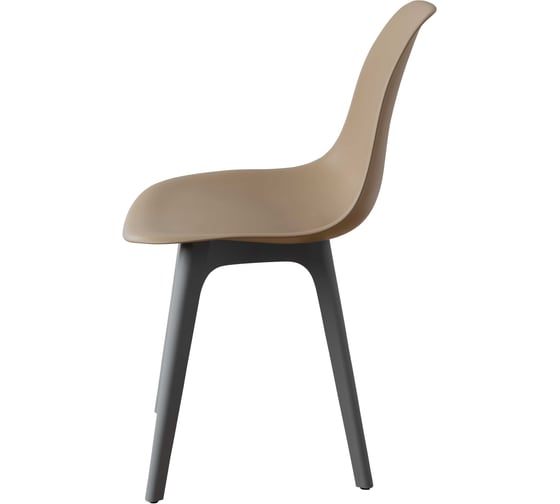 Стул пластиковый DERSTUHL Plast Grey Eames, темно-бежевый DSL044.213