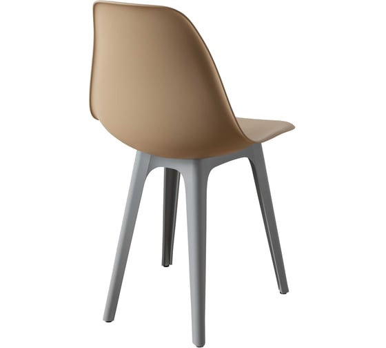 Стул пластиковый DERSTUHL Plast Grey Eames, темно-бежевый DSL044.213